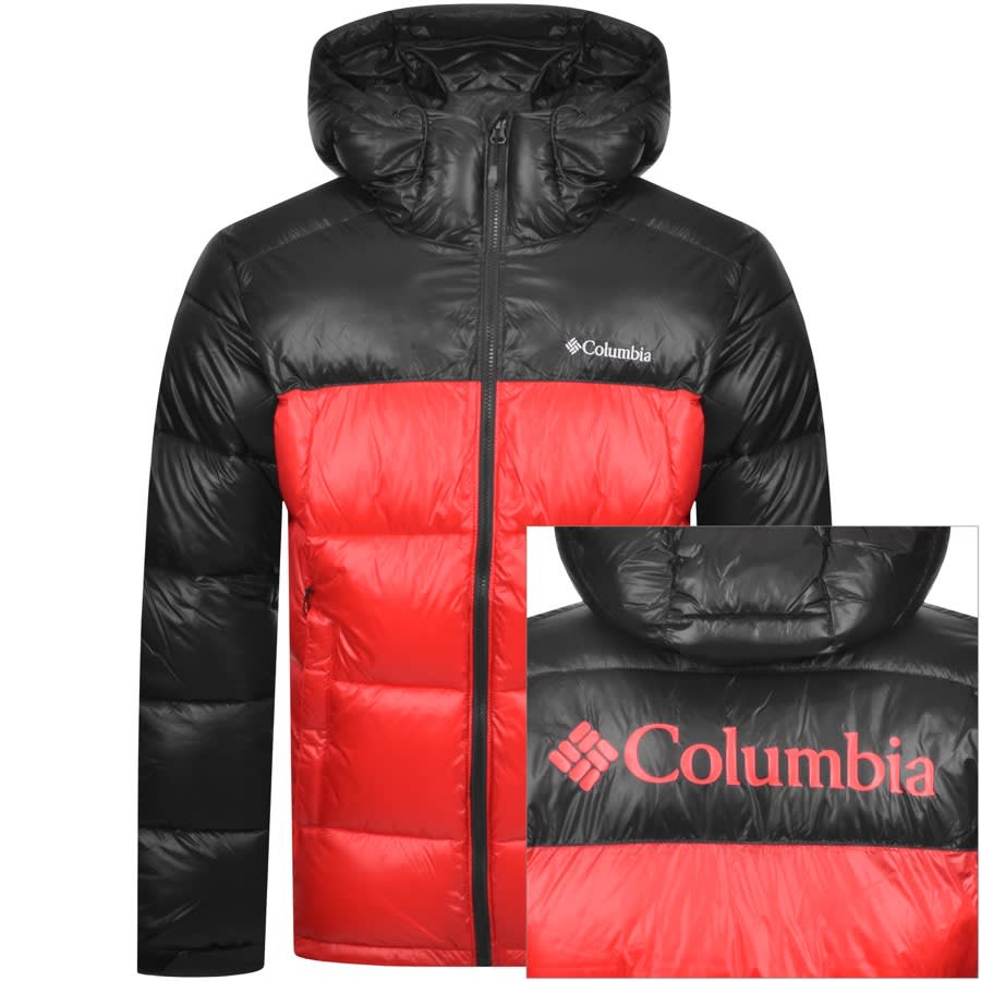 Alternative Image for ProductColumbia Pike Lake Hooded Logo Jacket Red1